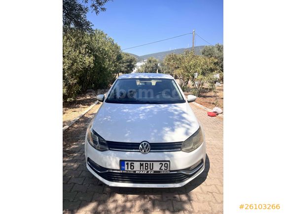 Sahibinden Volkswagen Polo 1.4 TDi Bluemotion 2015 Model Bursa 176.000 km Beyaz 26103266 arabam