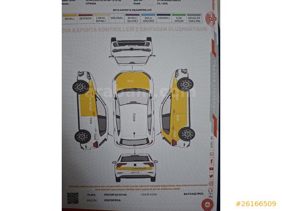 Sahibinden Citroen C4 1.6 e-HDi Confort 2013 Model