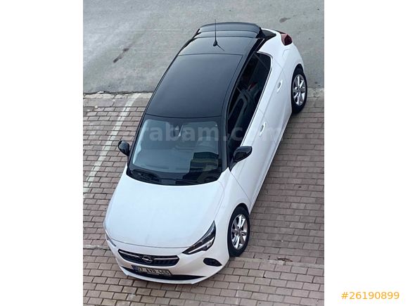 Sahibinden Opel Corsa 1.2 Turbo Elegance 2021 Model Cam Tavan