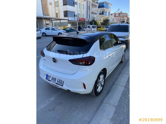 Sahibinden Opel Corsa 1.2 Turbo Elegance 2021 Model Cam Tavan