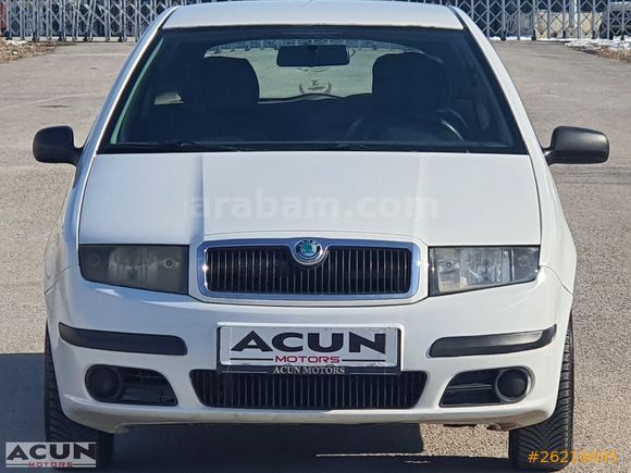 ACUN MOTORS BAKIMLI SAĞLIKLI SKODA FABİA 1.9SDI AZ YAKAN MOTOR