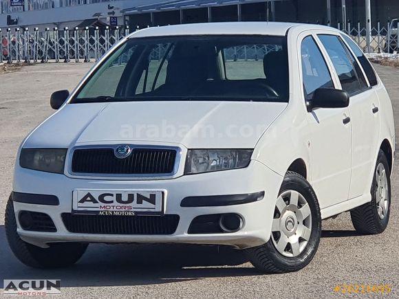 ACUN MOTORS BAKIMLI SAĞLIKLI SKODA FABİA 1.9SDI AZ YAKAN MOTOR