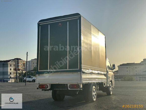 CESURDAN 2015 MODEL HYUNDAİ H100 SIFIR TENTELİ HATASIZ KAMYONET