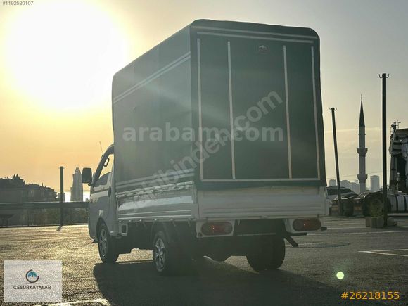 CESURDAN 2015 MODEL HYUNDAİ H100 SIFIR TENTELİ HATASIZ KAMYONET