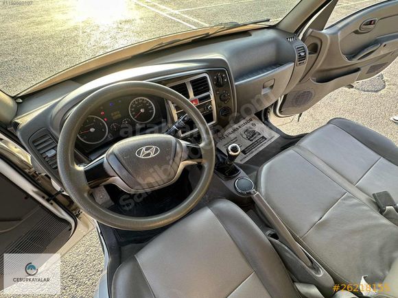 CESURDAN 2015 MODEL HYUNDAİ H100 SIFIR TENTELİ HATASIZ KAMYONET