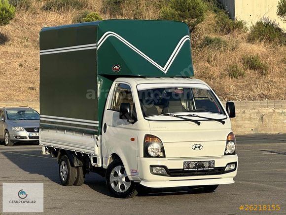 CESURDAN 2015 MODEL HYUNDAİ H100 SIFIR TENTELİ HATASIZ KAMYONET