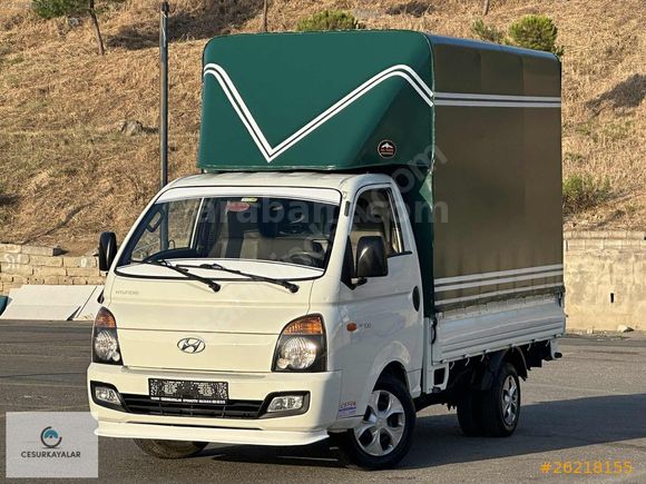 CESURDAN 2015 MODEL HYUNDAİ H100 SIFIR TENTELİ HATASIZ KAMYONET
