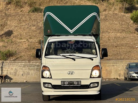 CESURDAN 2015 MODEL HYUNDAİ H100 SIFIR TENTELİ HATASIZ KAMYONET
