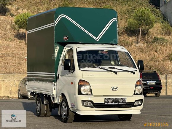 CESURDAN 2015 MODEL HYUNDAİ H100 SIFIR TENTELİ HATASIZ KAMYONET