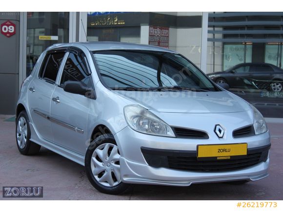 ZORLU'DAN RENAULT CLİO 3 KLİMALI + LPG'Li