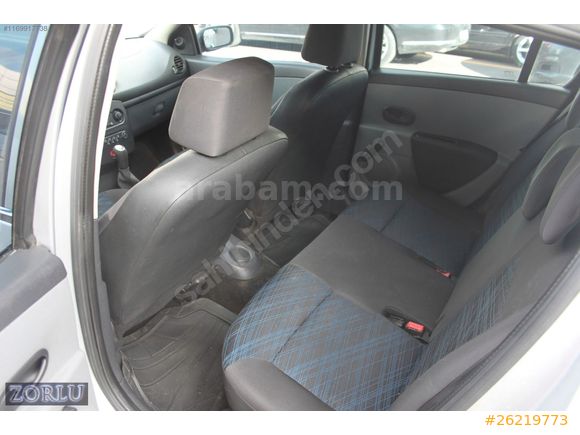 ZORLU'DAN RENAULT CLİO 3 KLİMALI + LPG'Li