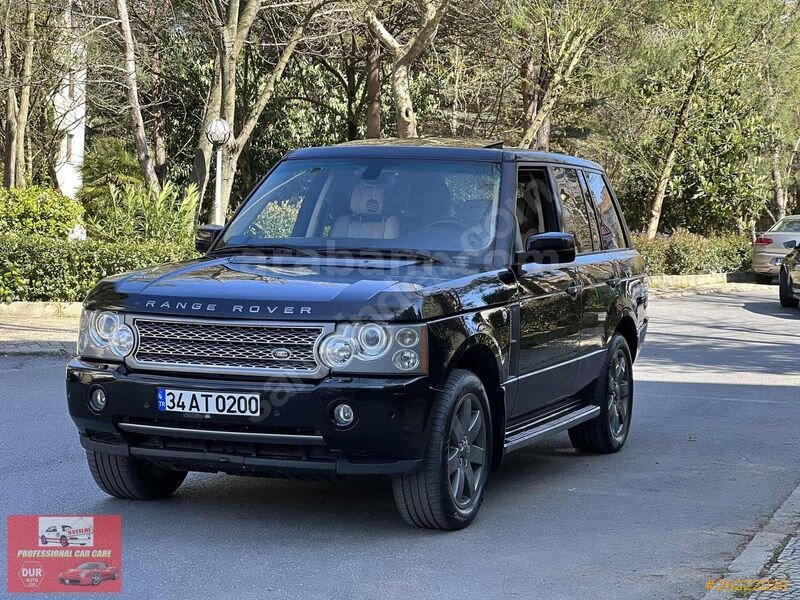 Galeriden Land Rover Range 3.6 TDV8 Vogue 2008 Model İstanbul 290.000 km Siyah