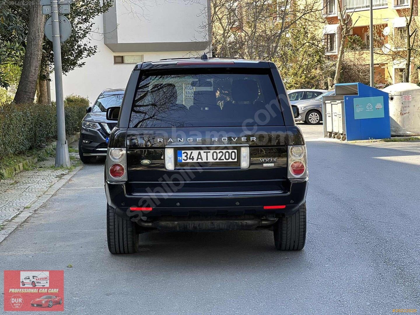 Galeriden Land Rover Range 3.6 TDV8 Vogue 2008 Model İstanbul 290.000 km Siyah 5
