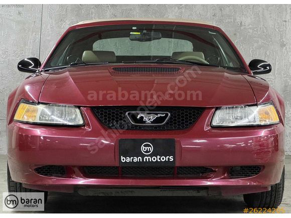 BARAN MOTORS 1999 FORD MUSTANG CABRİO 3.8 V6 İLK EL 59.000 MİL