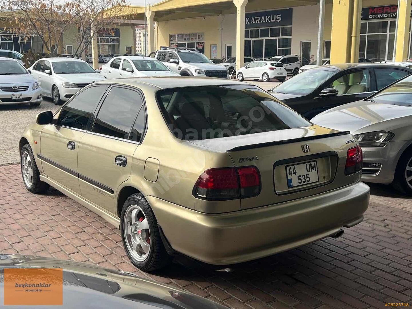 Galeriden Honda Civic 1.4 i S 2000 Model Malatya 279.000 km Şampanya 5