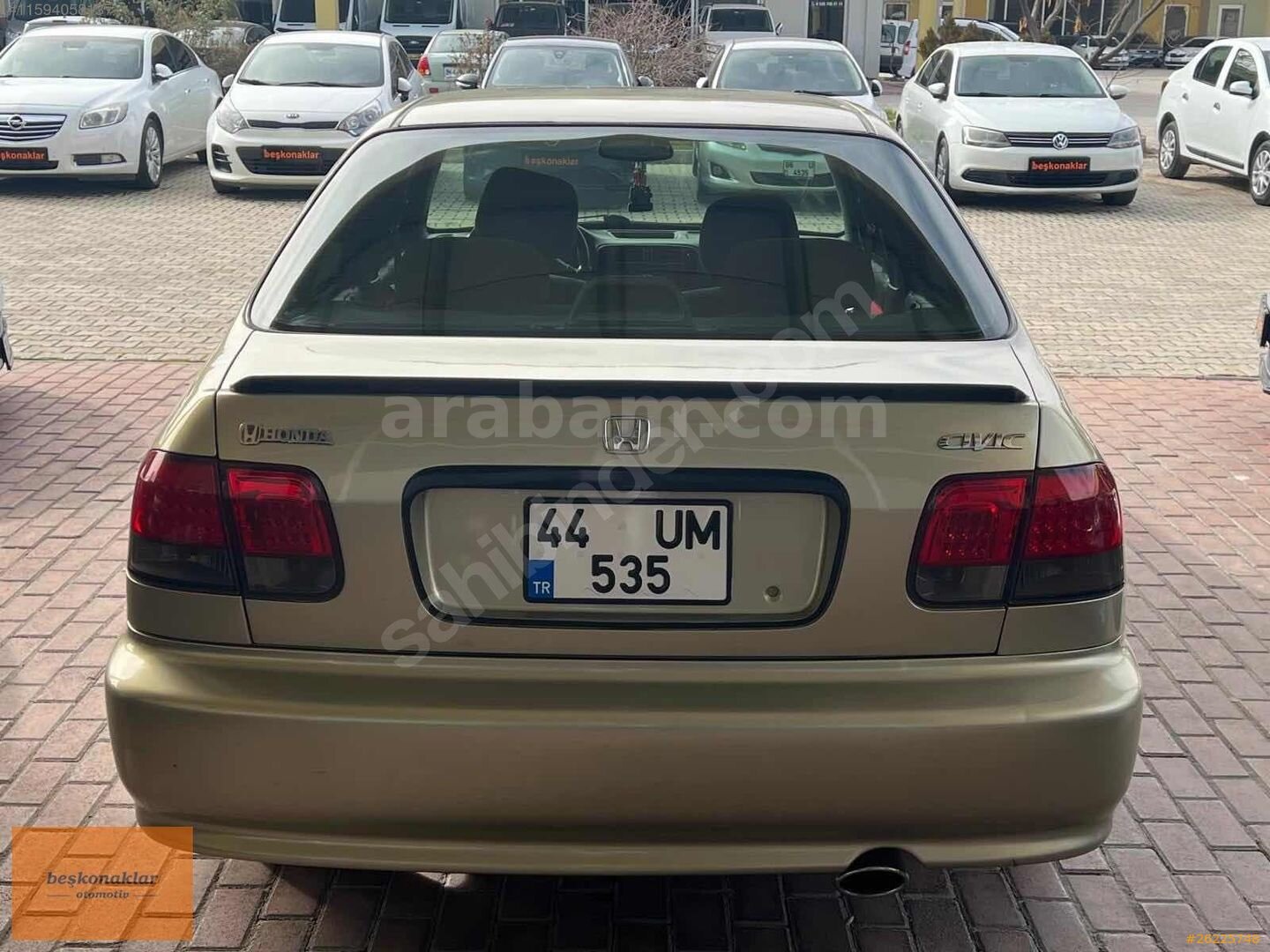 Galeriden Honda Civic 1.4 i S 2000 Model Malatya 279.000 km Şampanya 4