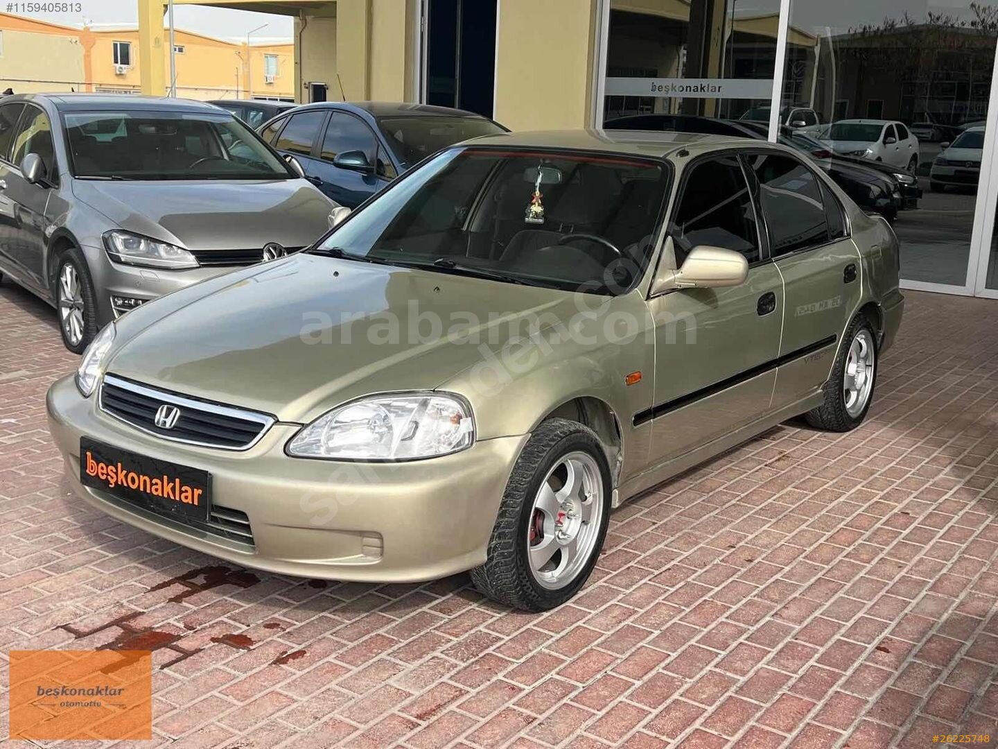 Galeriden Honda Civic 1.4 i S 2000 Model Malatya 279.000 km Şampanya 3