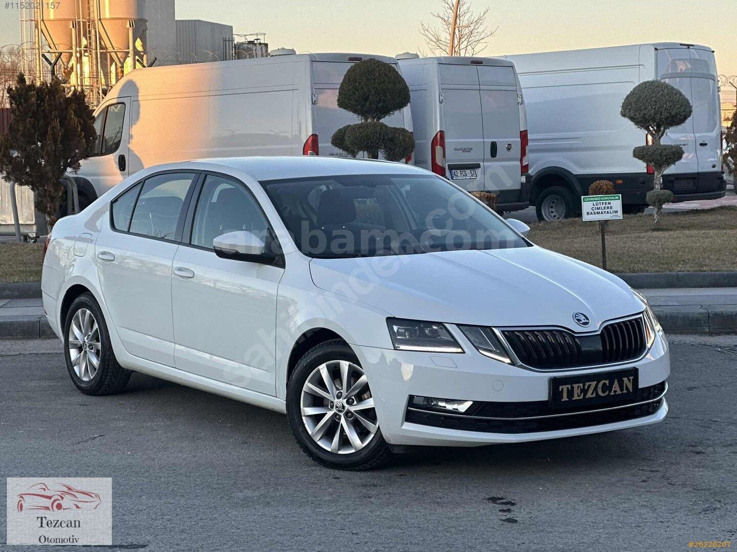 Galeriden Skoda Octavia 1.6 TDI Style 2018 Model Ankara 110.000 km Beyaz 6