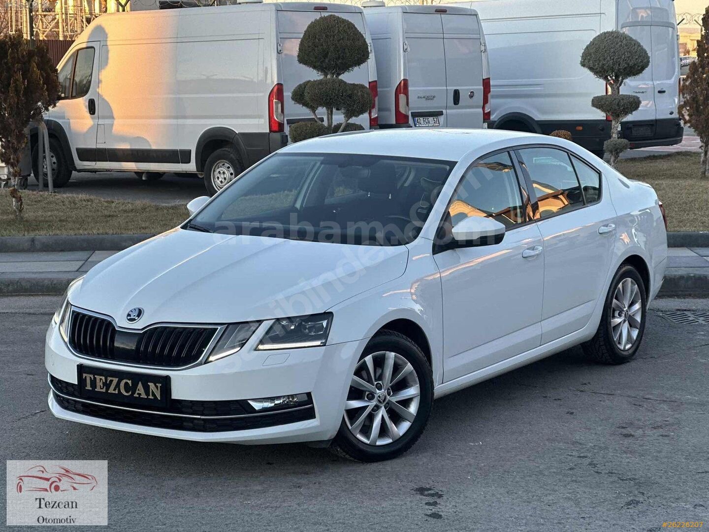Galeriden Skoda Octavia 1.6 TDI Style 2018 Model Ankara 110.000 km Beyaz 7