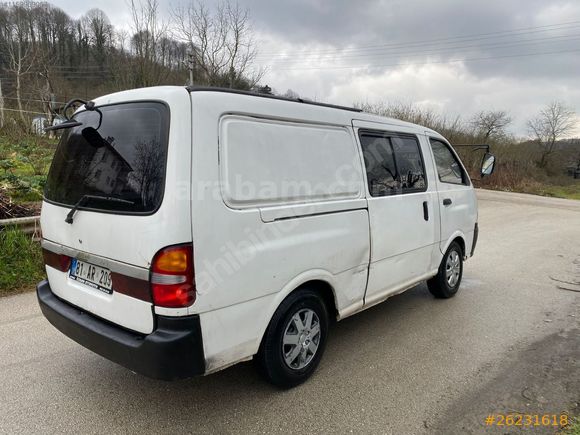 ÖZKAN OTOMOTİV DEN 2001 PRJEO 4+1 CITY VAN