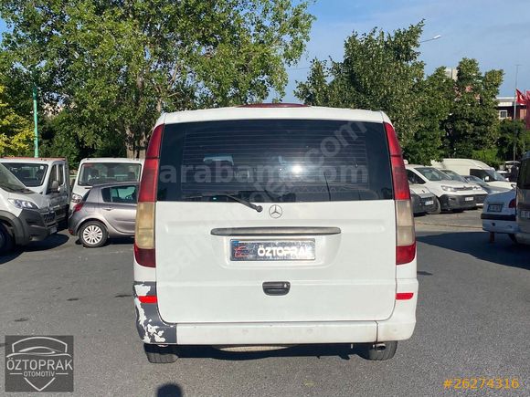 ÖZTOPRAK-2007 MERCEDES VİTO 109 CDI-4.75 VADE ORANI