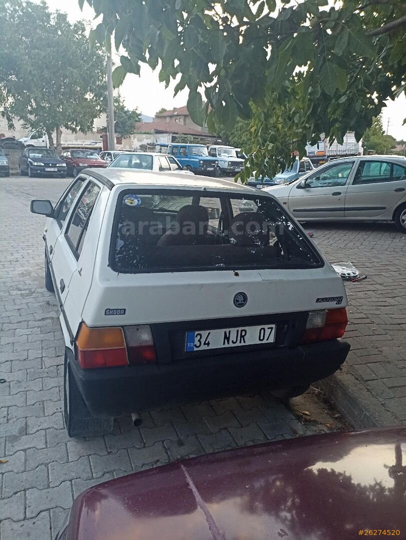 Galeriden Skoda Favorit 1.3 LX 1993 Model Çanakkale 145.000 km Beyaz 6