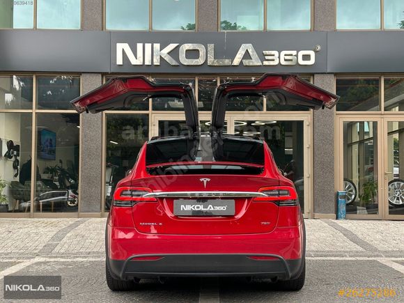 NIKOLA360 / TESLA MODEL X 75D CCS / KREDİ KARTI İLE ÖDEME