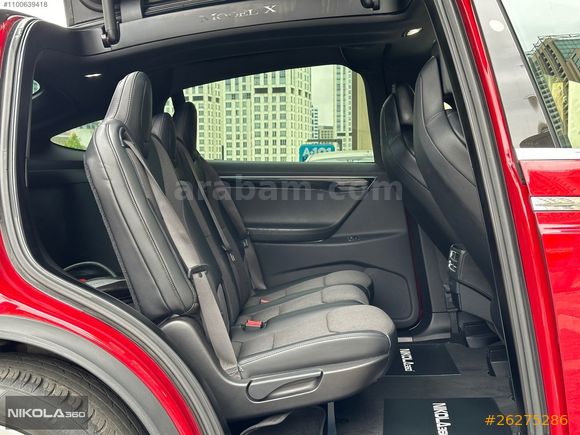 NIKOLA360 / TESLA MODEL X 75D CCS / KREDİ KARTI İLE ÖDEME