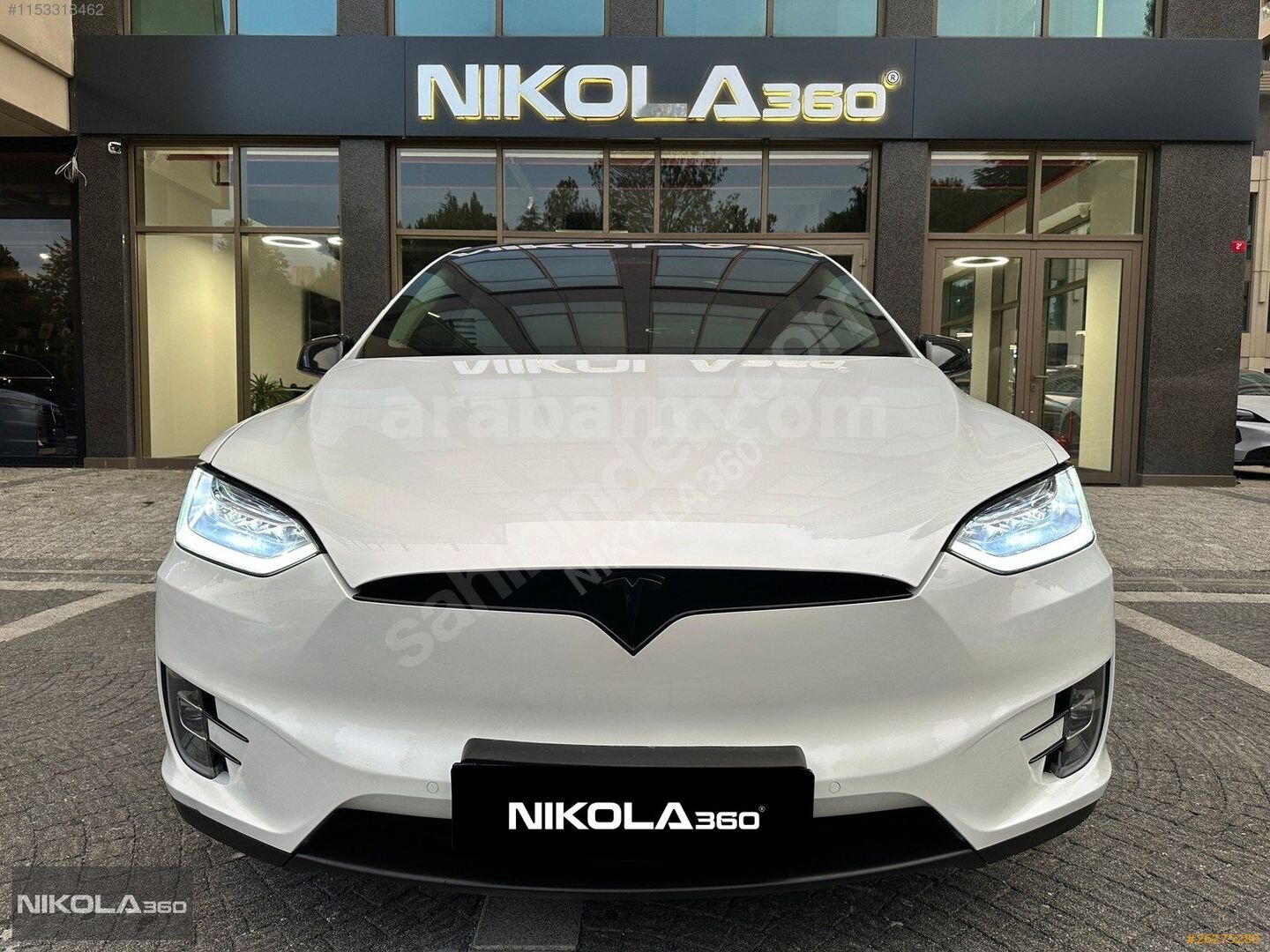 Galeriden Tesla Model X P100D 2018 Model İstanbul 217.000 km Beyaz 3