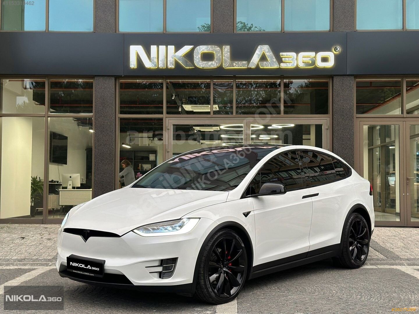 Galeriden Tesla Model X P100D 2018 Model İstanbul 217.000 km Beyaz 1