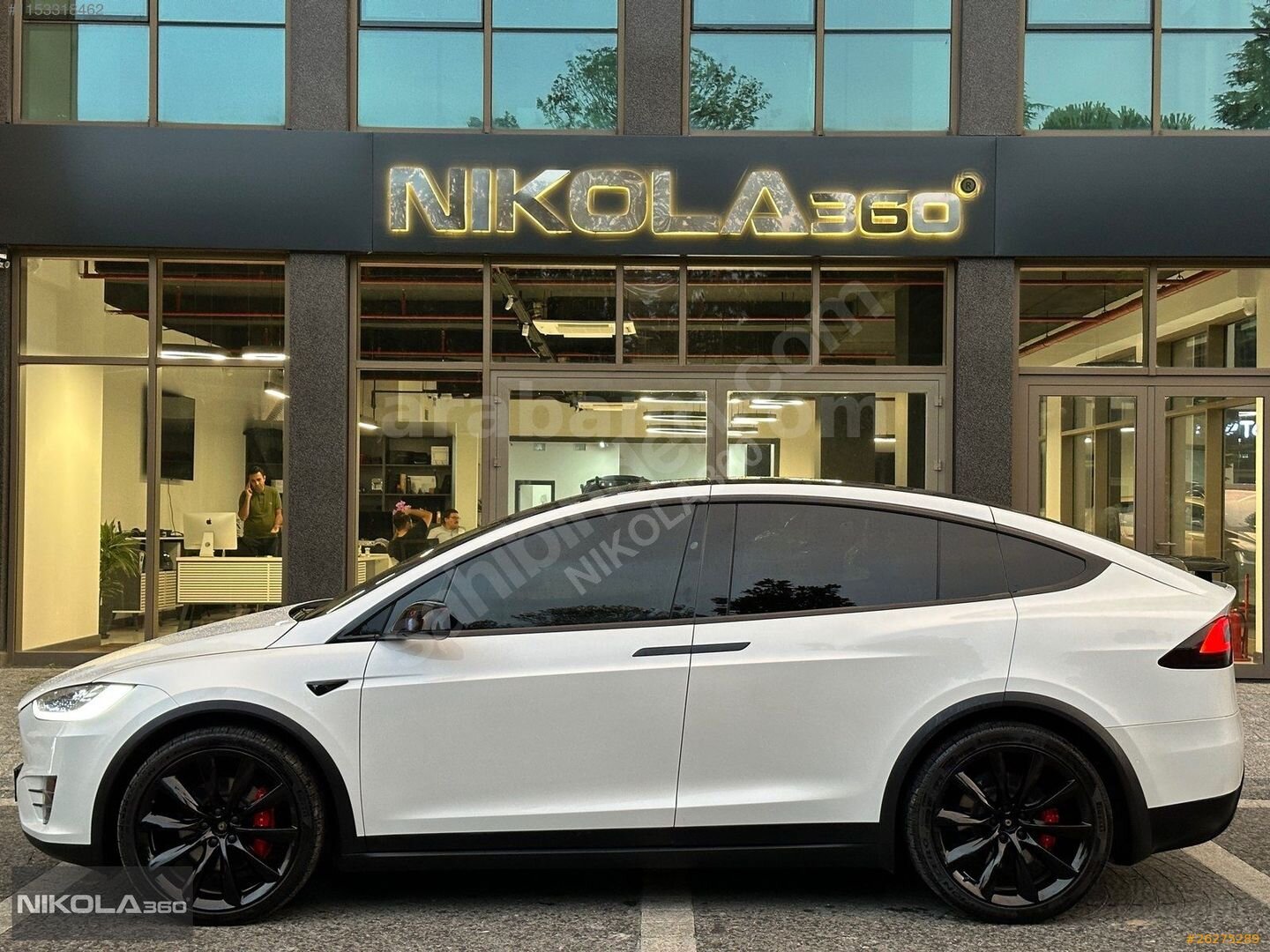 Galeriden Tesla Model X P100D 2018 Model İstanbul 217.000 km Beyaz 7