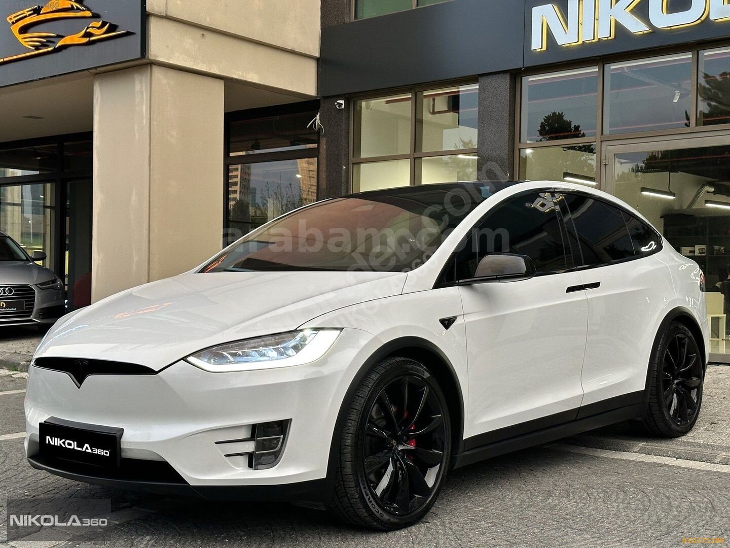 Galeriden Tesla Model X P100D 2018 Model İstanbul 217.000 km Beyaz 4