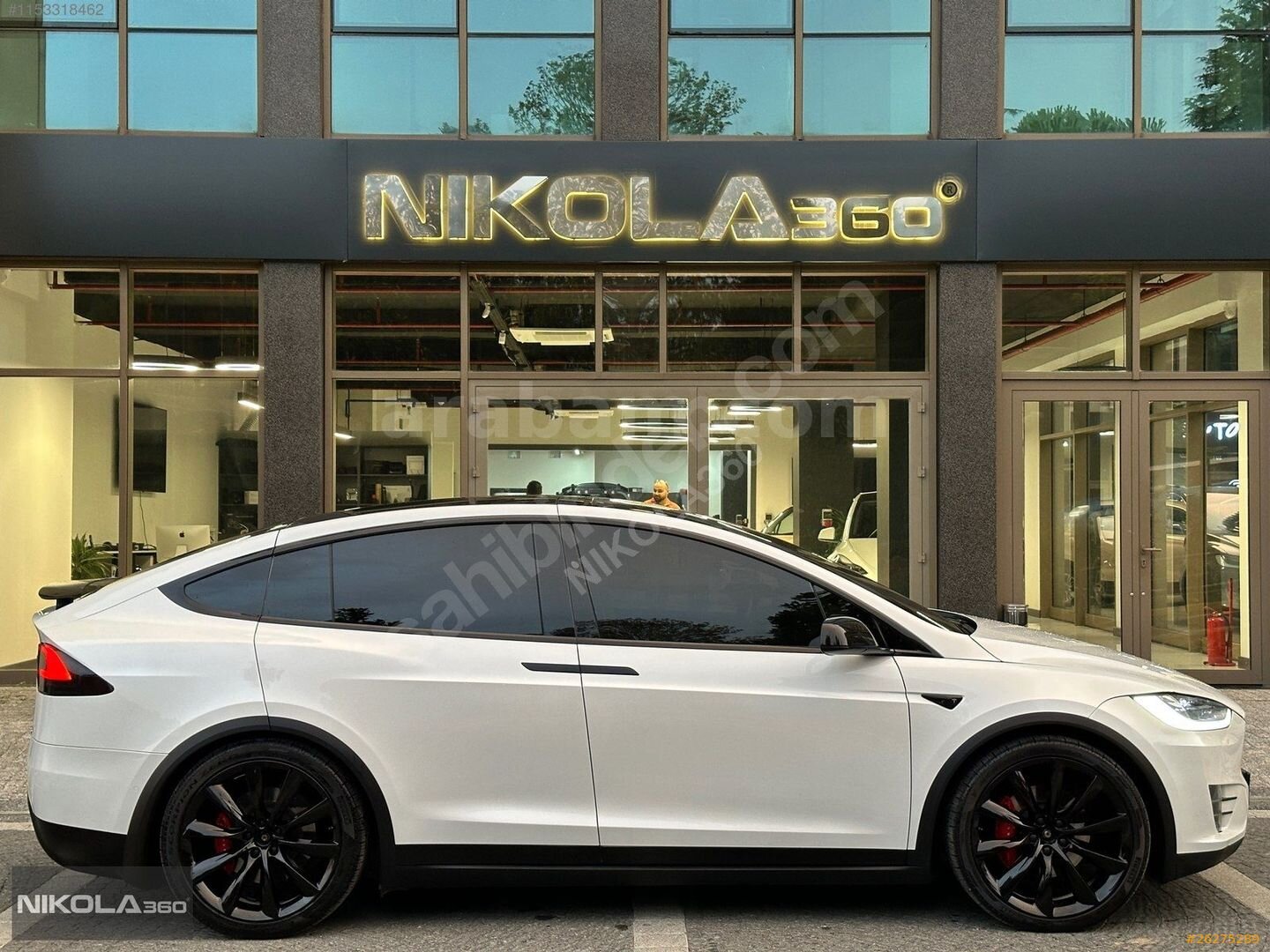 Galeriden Tesla Model X P100D 2018 Model İstanbul 217.000 km Beyaz 6