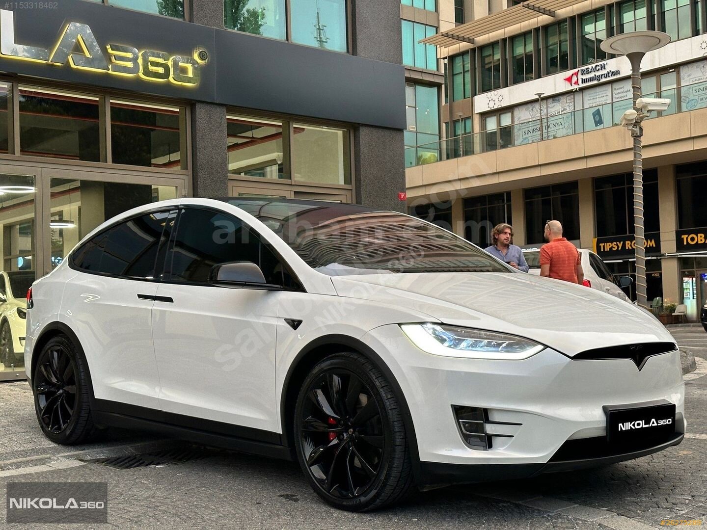 Galeriden Tesla Model X P100D 2018 Model İstanbul 217.000 km Beyaz 5