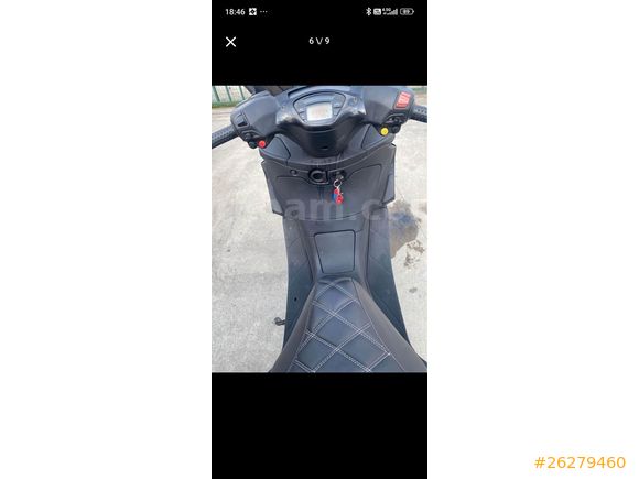 binek araç takaslı  Piaggio X9 500