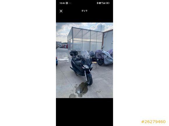 binek araç takaslı  Piaggio X9 500