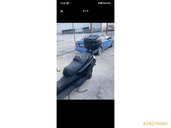 binek araç takaslı  Piaggio X9 500