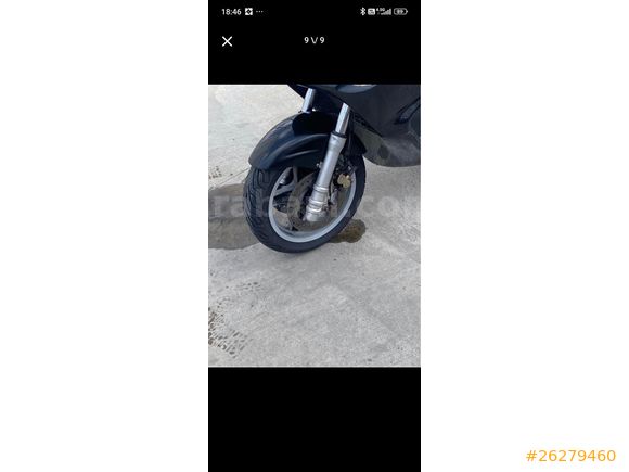 binek araç takaslı  Piaggio X9 500