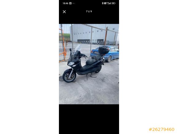 binek araç takaslı  Piaggio X9 500