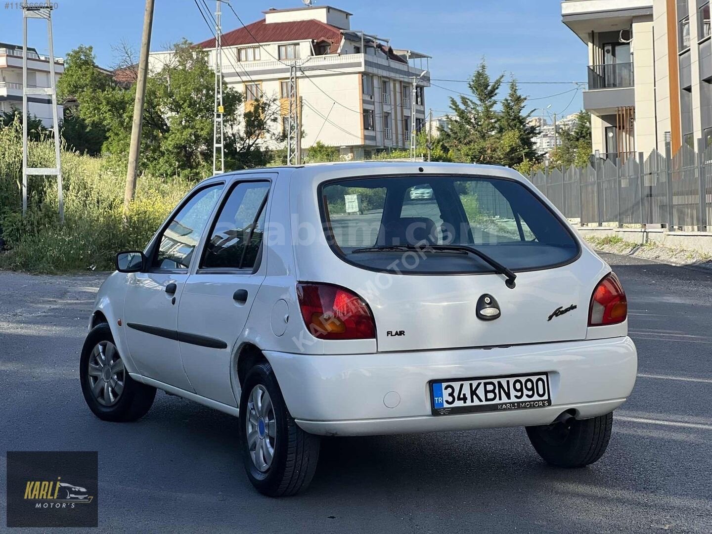 Galeriden Ford Fiesta 1.25 Flair 1998 Model İstanbul 278.000 km Beyaz 6
