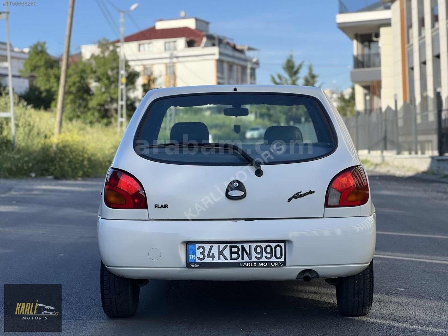 Galeriden Ford Fiesta 1.25 Flair 1998 Model İstanbul 278.000 km Beyaz 5
