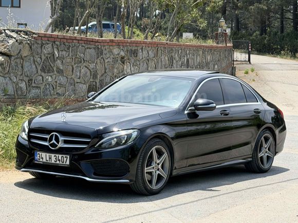 Sahibinden Mükemmel Mercedes - Benz C 180 AMG 2014 2015 Çıkış İmzalı 