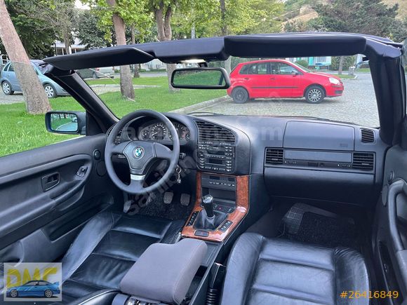 97 MODEL BMW E36 3.18İ CABRİO - ORJİNAL - OYNANMAMIŞ - DEĞİŞENSZ