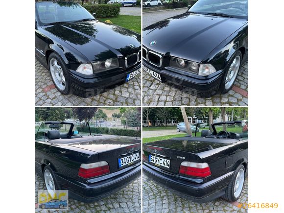 97 MODEL BMW E36 3.18İ CABRİO - ORJİNAL - OYNANMAMIŞ - DEĞİŞENSZ
