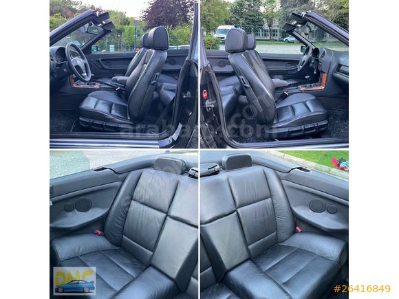 97 MODEL BMW E36 3.18İ CABRİO - ORJİNAL - OYNANMAMIŞ - DEĞİŞENSZ