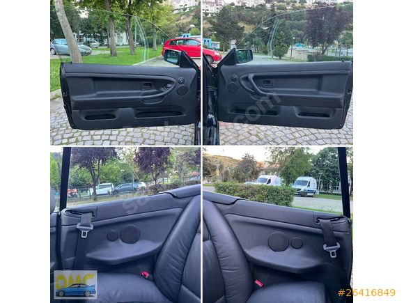 97 MODEL BMW E36 3.18İ CABRİO - ORJİNAL - OYNANMAMIŞ - DEĞİŞENSZ