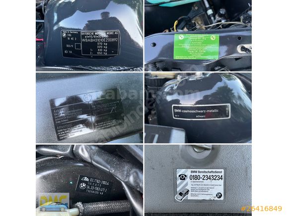 97 MODEL BMW E36 3.18İ CABRİO - ORJİNAL - OYNANMAMIŞ - DEĞİŞENSZ