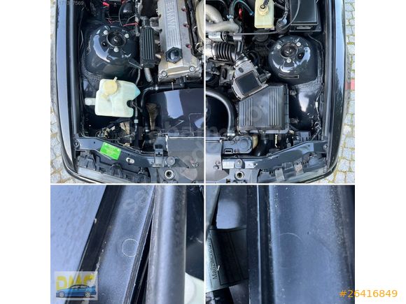 97 MODEL BMW E36 3.18İ CABRİO - ORJİNAL - OYNANMAMIŞ - DEĞİŞENSZ