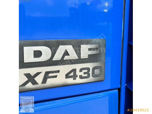 KOÇNAK 2.ELDEN 2002 DAF XF 430..ROT.AC.SSC CAP.YILBAŞINA ÖZEL