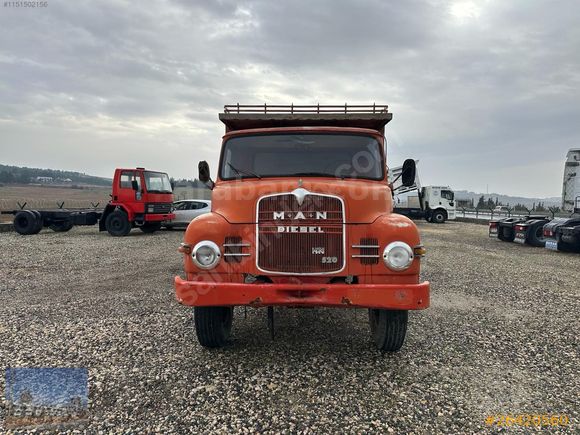 BURAK OTOMOTİV'DEN 1973 MODEL MAN KAMYON KOLEKSİYONLUK ARAÇ